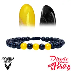 JOYERIA FENIX - Pulsera Turmalina Protectora - Joyería Fénix