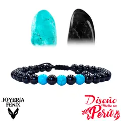 JOYERIA FENIX - Pulsera Turmalina Protectora - Joyería Fénix