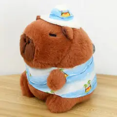 GENERICO - Llavero Capibara peluche 12cm