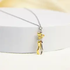 GENERICO - Collar de Pareja Abrazo Eterno Amor Infinito