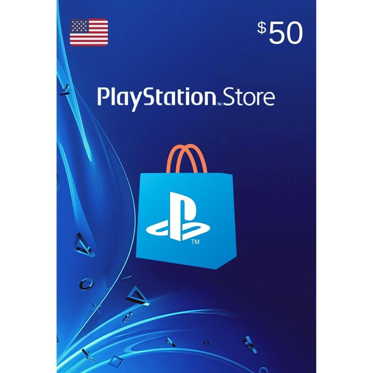 PSN Gift Card 50 USA Tarjeta Network 50 PS5 PS4 Digital