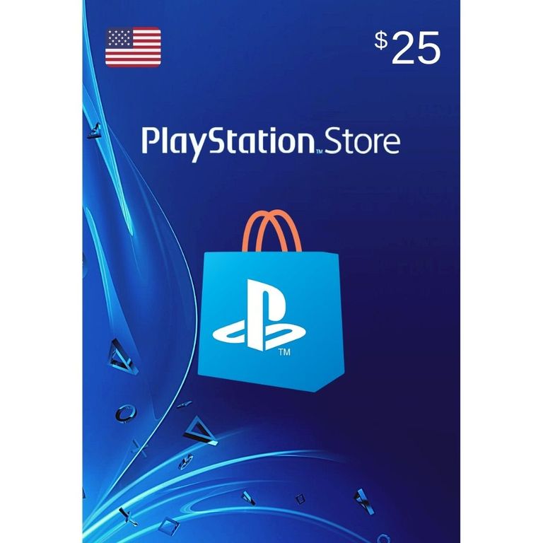 PSN Gift Card 25 USA Tarjeta Network 25 PS5 PS4 Digital