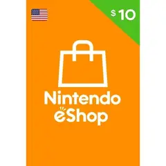 NINTENDO - EShop Gift Card 10 USA Tarjeta 10 Switch Digital