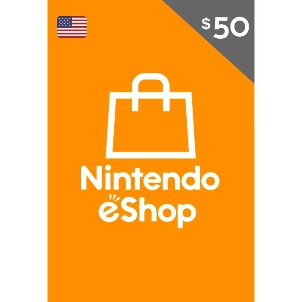 EShop Gift Card 50 USA Tarjeta 50 Switch Digital