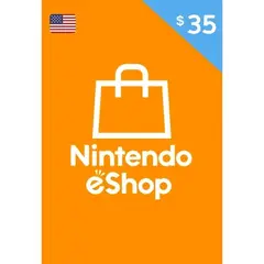 NINTENDO - EShop Gift Card 35 USA Tarjeta 35 Switch Digital