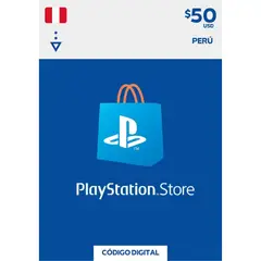 PLAYSTATION - PSN Gift Card 50 Perú Tarjeta Network 50 PS5 PS4 Digital