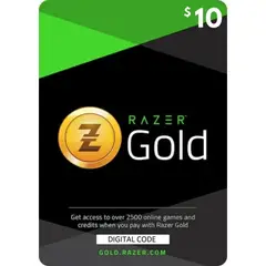 RAZER - Gold 10 USD Gold Pin Digiital