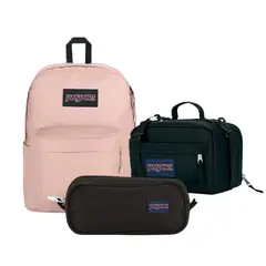 JANSPORT - Pack Mochila-Lonchera-Cartuchera Plus