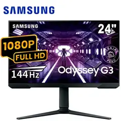 SAMSUNG - Monitor LS24AG30ANLXPE 24″ LED Pivot FHD 144Hz 1ms VA Gaming