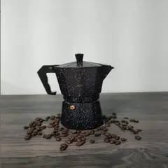 GENERICO - CAFETERA MOKA EXCLUSIVA 6TAZAS NEGRO