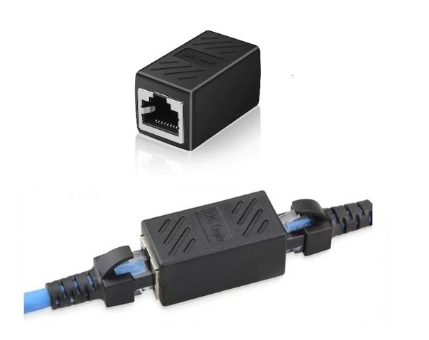 Empalme De Red Cables Utp Lan Rj45 Unión Cat5 Cat6 Internet