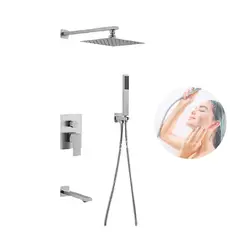 GENERICO - GRIFOS MEZCLADORA PARA DUCHA DE LUJO ACERO MT304-010D702