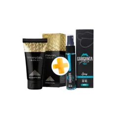 HENDELS GARDEN - TITAN GEL GOLD LUBRICANTE HOMBRE ORIGINAL PACK+2