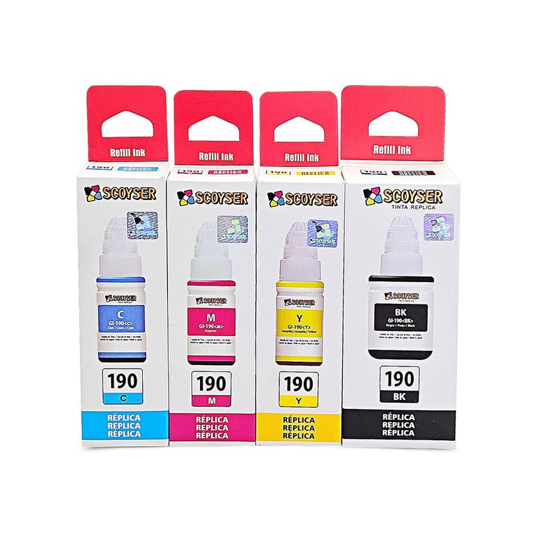 Kit De Tinta 190