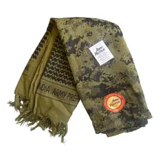 ARMY PREPPER - Bufanda Shemagh Multiproposito Modelo Digital Verde