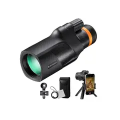 K&F CONCEPT - Monocular 12X50 HD + trípode + soporte de celular