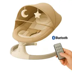 GENERICO - Mecedora Eléctrica Automática a Control Remoto Caqui