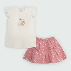 KUKULI - CONJUNTO CORAZON M/C NIÑA 5204