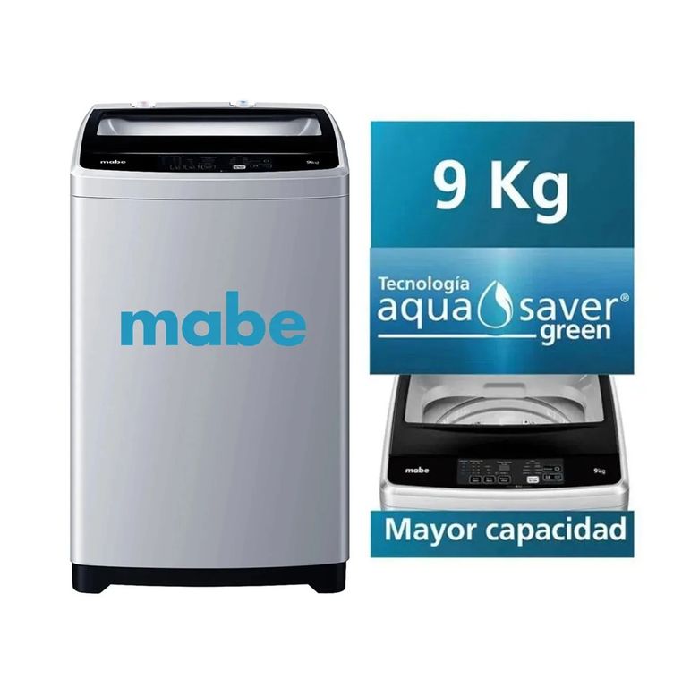 LAVADORA 9 KG CARGA SUPERIOR SILVER - LMAP9020WGBB0