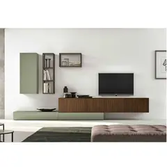 TU MESITA - Centro de Entretenimiento Florida Módulo Flotante y Repisas