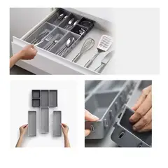 OEM - Caja organizador para cubiertos de cocina y objetos plegable