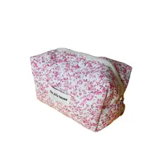 GENERICO - Neceser de maquillaje bolso portatil rosa