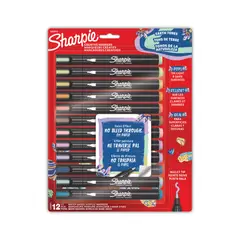 SHARPIE - Marcadores Acrílico Punta Bala Naturaleza 12 piezas