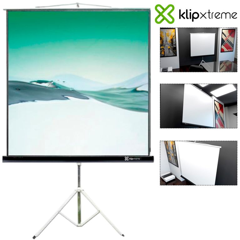 Pantalla Proyector 86″ KPS-102B Trípode Plegable