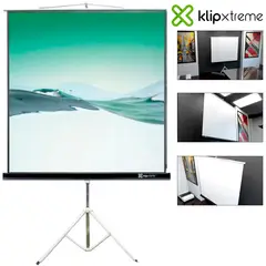 KLIP XTREME - Pantalla Proyector 86″ KPS-102B Trípode Plegable