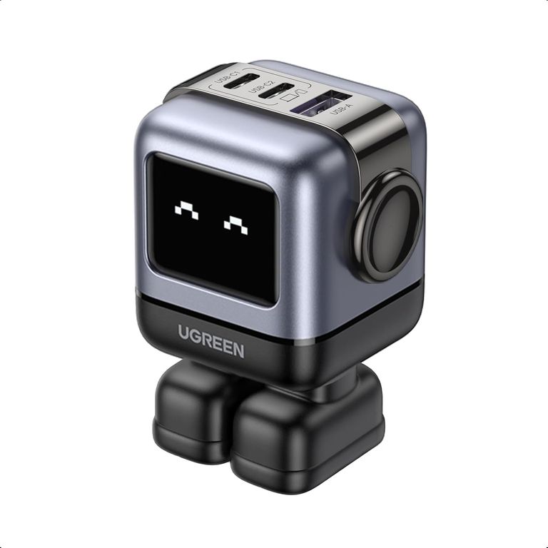 UNO Cargador USB C Robot Nexode GaN 65W Carga Rápida CD361 15570