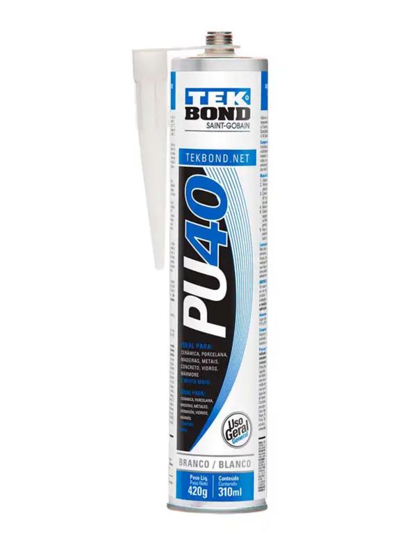 ADHESIVO POLIURETANO PU40 USO GENERAL BLANCO X 310ML
