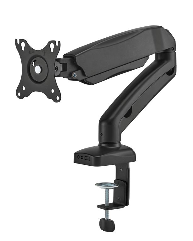 Rack Soporte Hidráulico de escritorio para Monitor 17 A 32 Pulgadas