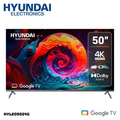 HYUNDAI - TELEVISOR 50 SMART TV GOOGLE TV 4K UHD LED 2025 - HYLED5024G