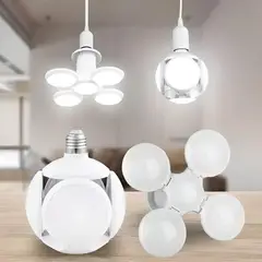 GENERICO - FOCO LUZ LED LÁMPARA DEFORMABLE FORMA PELOTA DE FÚTBOL