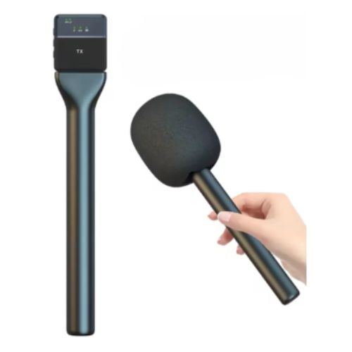 Adaptador Soporte De Mano Para Micrófono Solapero Filtro