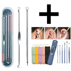 GENERICO - Kit limpiador de oído + 1 kit saca espinilla