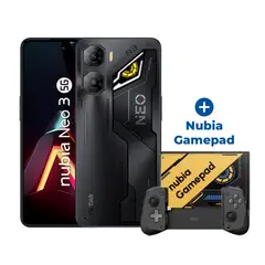 ZTE - Celular Nubia Neo 3 5g 8gb + 256gb Negro + GAMEPAD