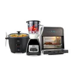 OSTER - Combo Freidora de Aire + Arrocera + Licuadora