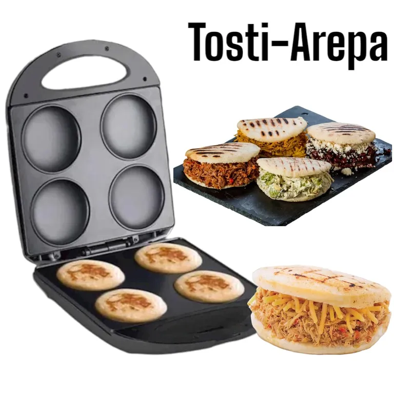 Máquina Electrica Para Hacer Arepas Muffin Tosti-arepa
