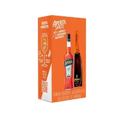 APEROL - PACK 750 ML + ESPUMANTE CINZANO PRO SPRITZ 750 ML