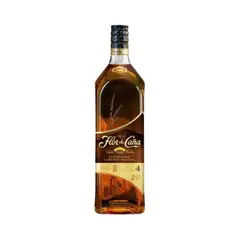FLOR DE CAÑA - RON 4 AÑOS 1000 ML
