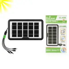 INSPIRA MARKET - Panel Solar Portátil Recargar Celulares Parlantes