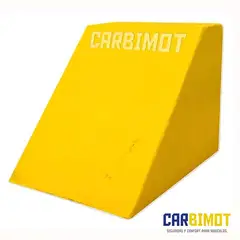 GENERICO - Taco cuña de seguridad vial de madera 30x20x20