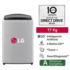 LG - Lavadora WT17DV6T 17KG AI DD Inteligencia Artificial Gris