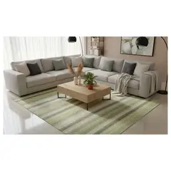 GENERICO - Alfombra Decoghar IC 13806 Kellim Verde 280 x 365 cm