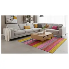 GENERICO - Alfombra Decoghar IC 12325 Kellim Multi 150 x 210 cm