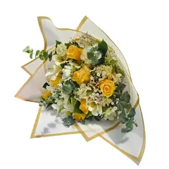 D'AMOUR - Ramo Rosas Amarillas Sol