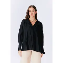 BANATY - BLUSA JOSEFINA MANGA LARGA DE MUJER