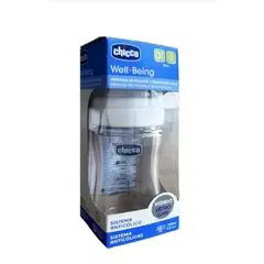 CHICCO - BIBERON PIREX PEQUEÑO 15OML BLANCO WELL- BEING