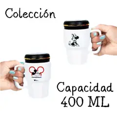 DISNEY CLASICOS - Mug de Minnie y Mickey - 400 ml